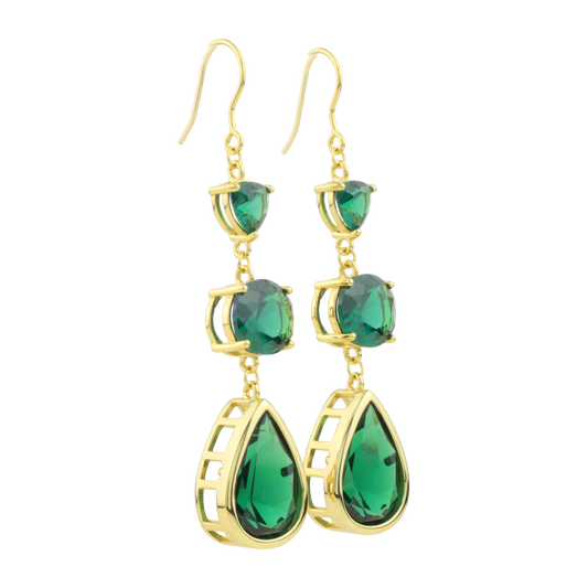 Örhängen med Spineller